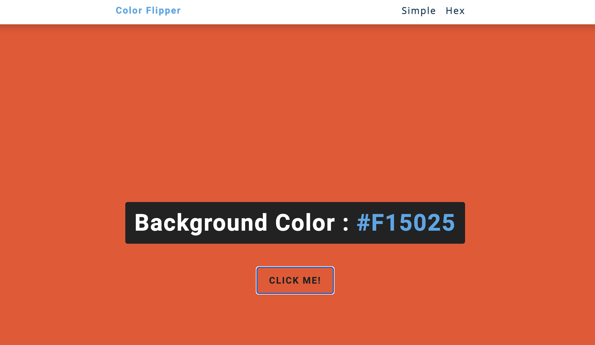 js color flipper