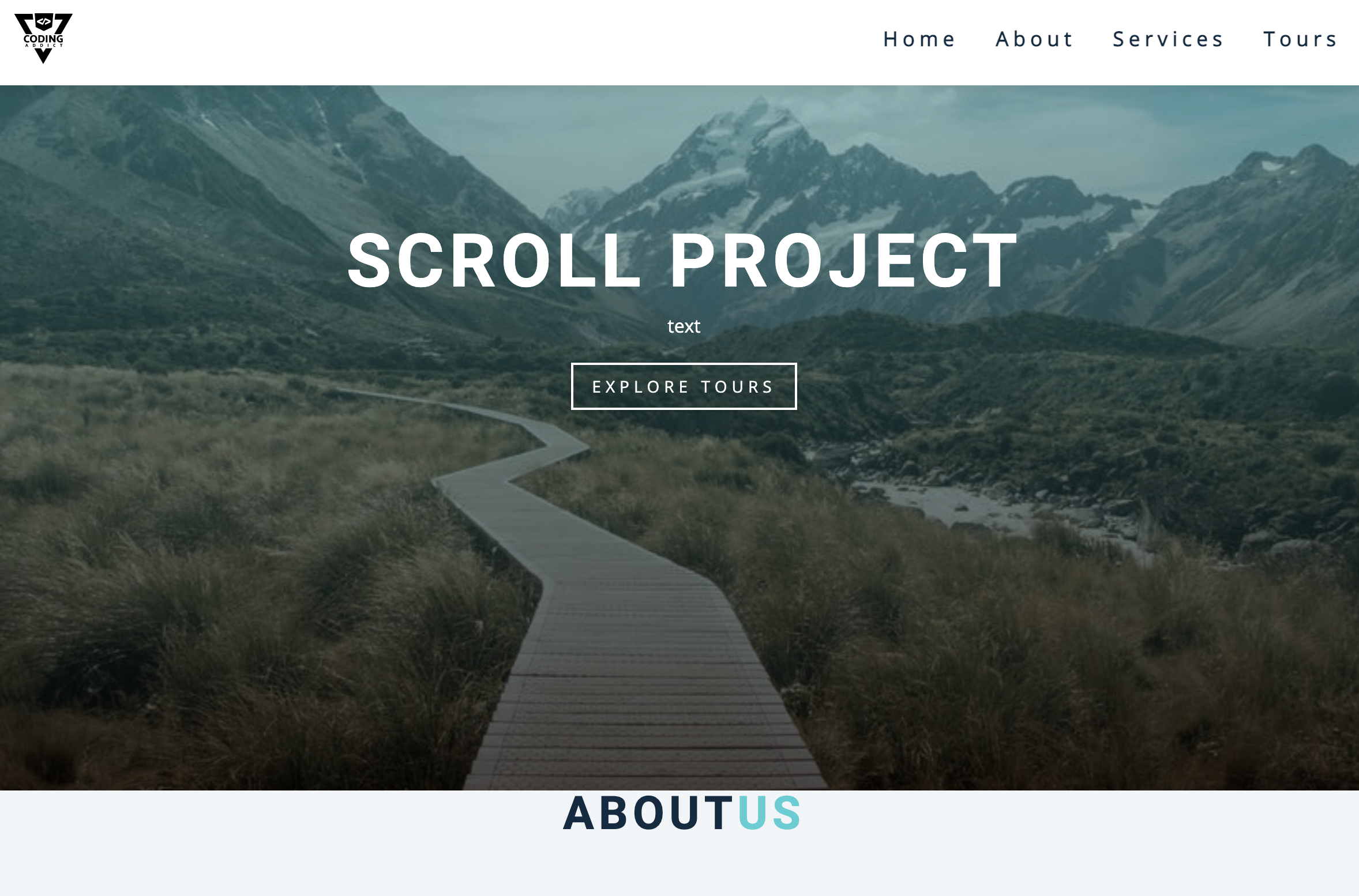 js scroll project